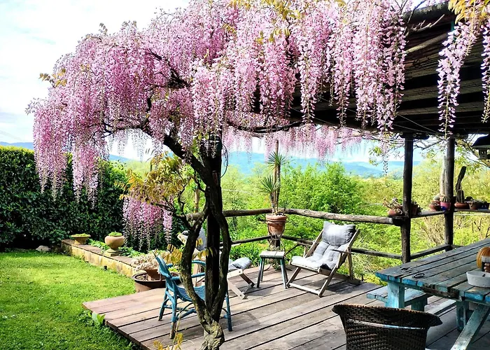 Feriehus Tuscan Hills - Stonehouse, Garden & Pool *